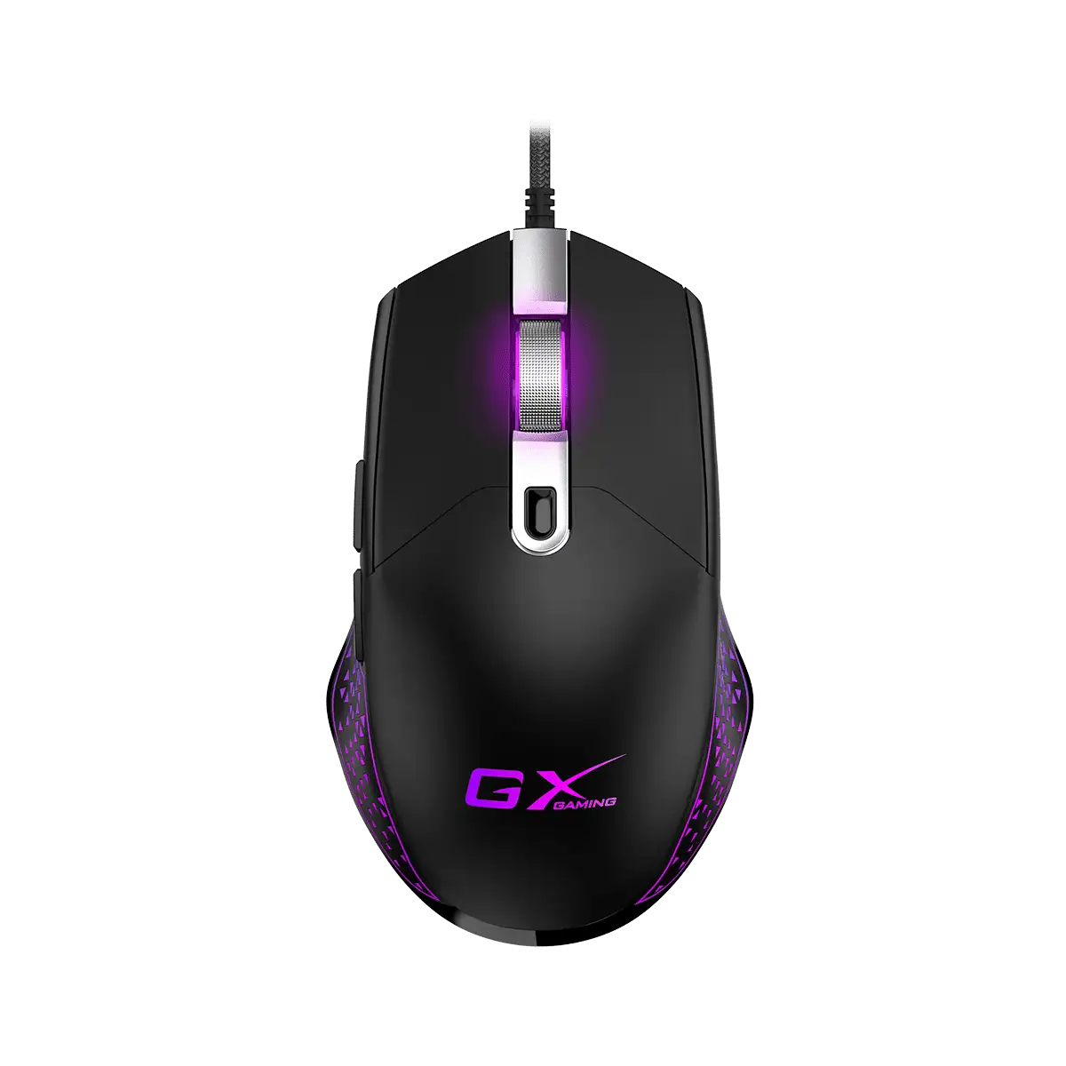 Mouse Gamer Genius Gx Gaming M705 Rgb Óptico 7200Dpi Alámbrico Negro 31040008400