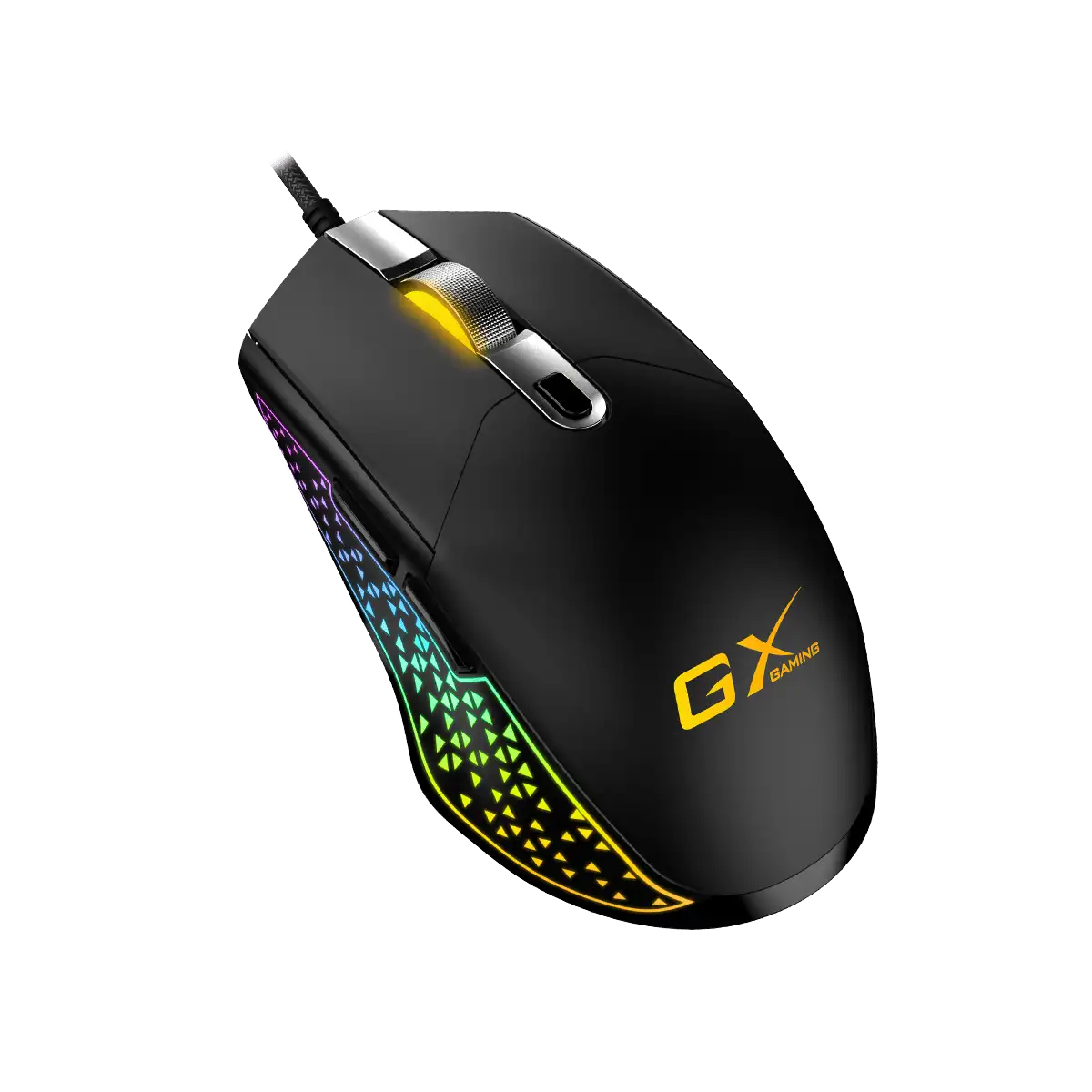 Mouse Gamer Genius Gx Gaming M705 Rgb Óptico 7200Dpi Alámbrico Negro 31040008400