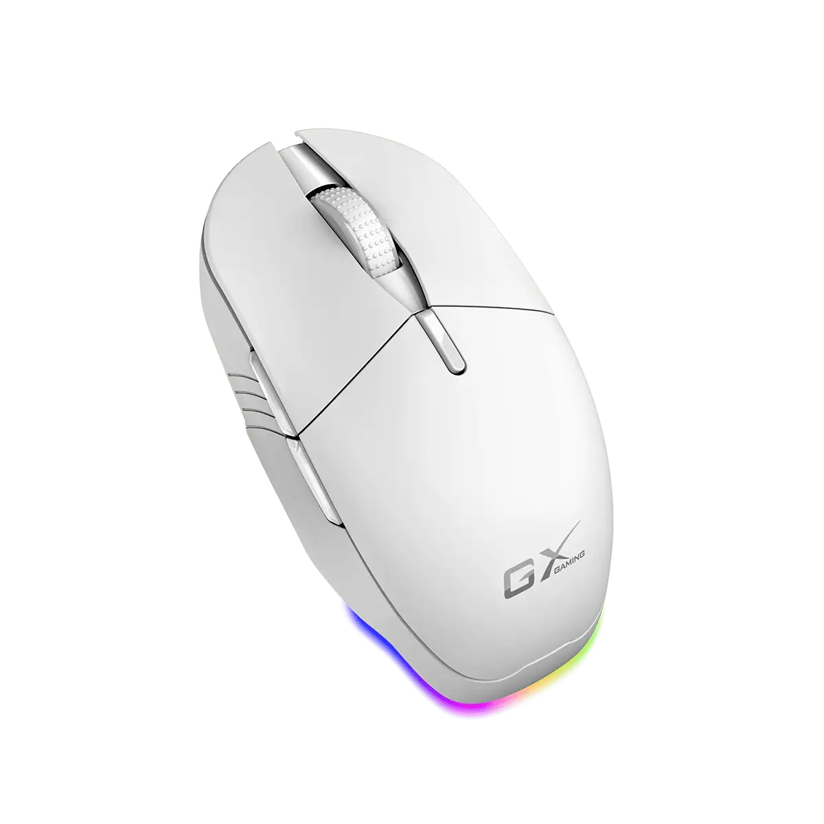 Mouse Genius Gx Gaming M8250 Rgb Óptico 3200 Dpi 6Botones Usb-C Inalámbrico Blanco 31060001400