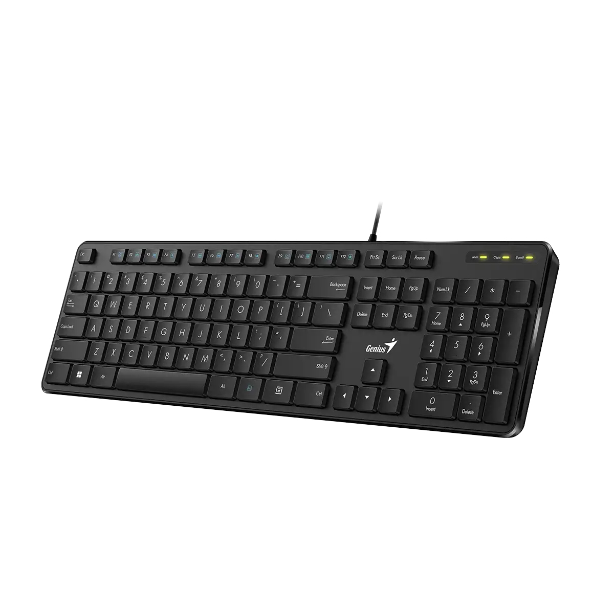 Teclado Genius Slimstar M200 Alámbrico Usb-A Negro 31310019401
