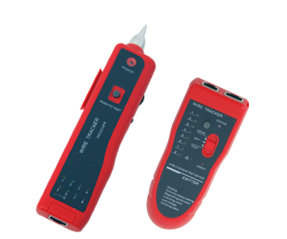 Tester Probador De Cables Enson Para Rj45 Y Rj11 Rojo Ens-Ts02