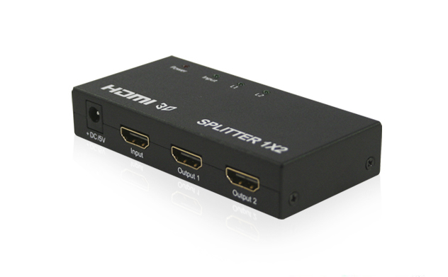 Distribuidor Splitter Hdmi Enson Ens-Hdmi12 1 Entrada Hdmi Y 2 Salidas Hdmi Negro