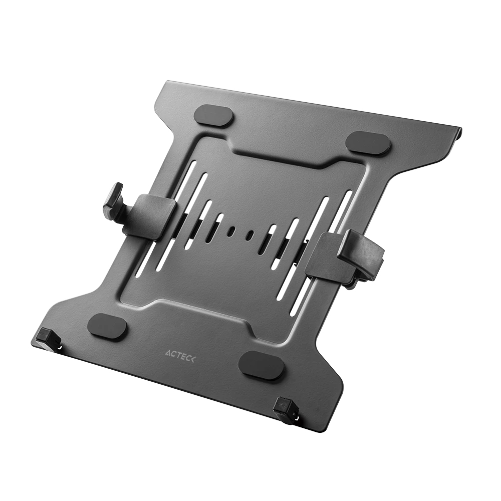 Soporte Para Laptop Acteck Enforce Tray Bl404 Hasta 15.6" Con Ajuste De Fijacion Negro Ac-939690