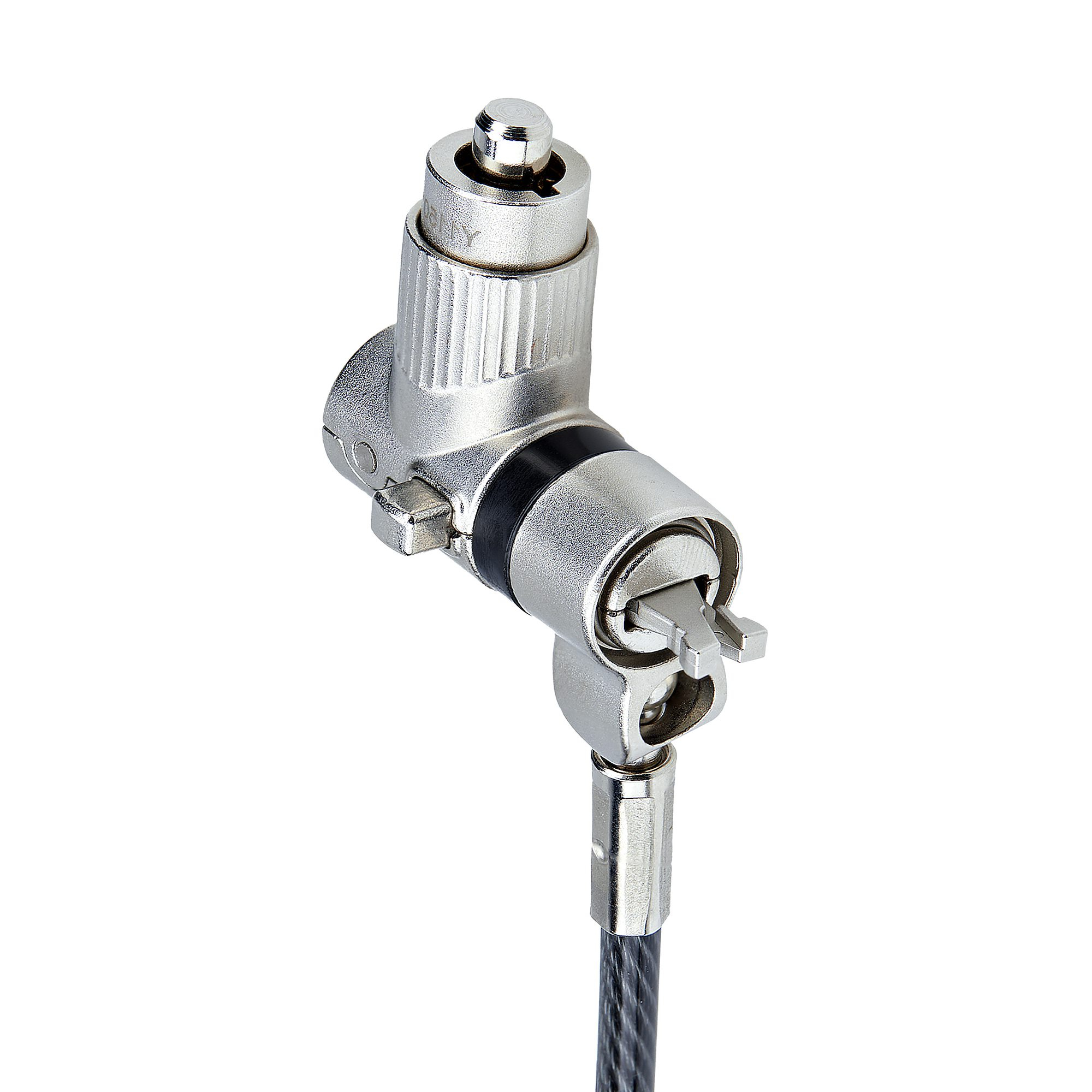 Candado Universal Startech.Com 3 En 1 Para Laptop 2M Negro Univkmko-Laptop-Lock