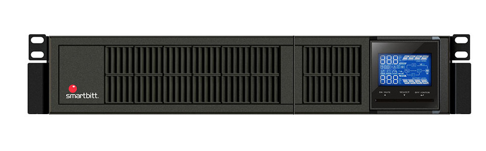 No Break Smartbitt Sbol2Krt-1 1800W 2000Va Online 8 Salidas Ac Negro