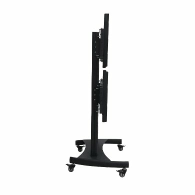 Soporte De Piso Brobotix 6006429 Para 4X Pantallas De 42" A 65" Máximo 130Kg Negro