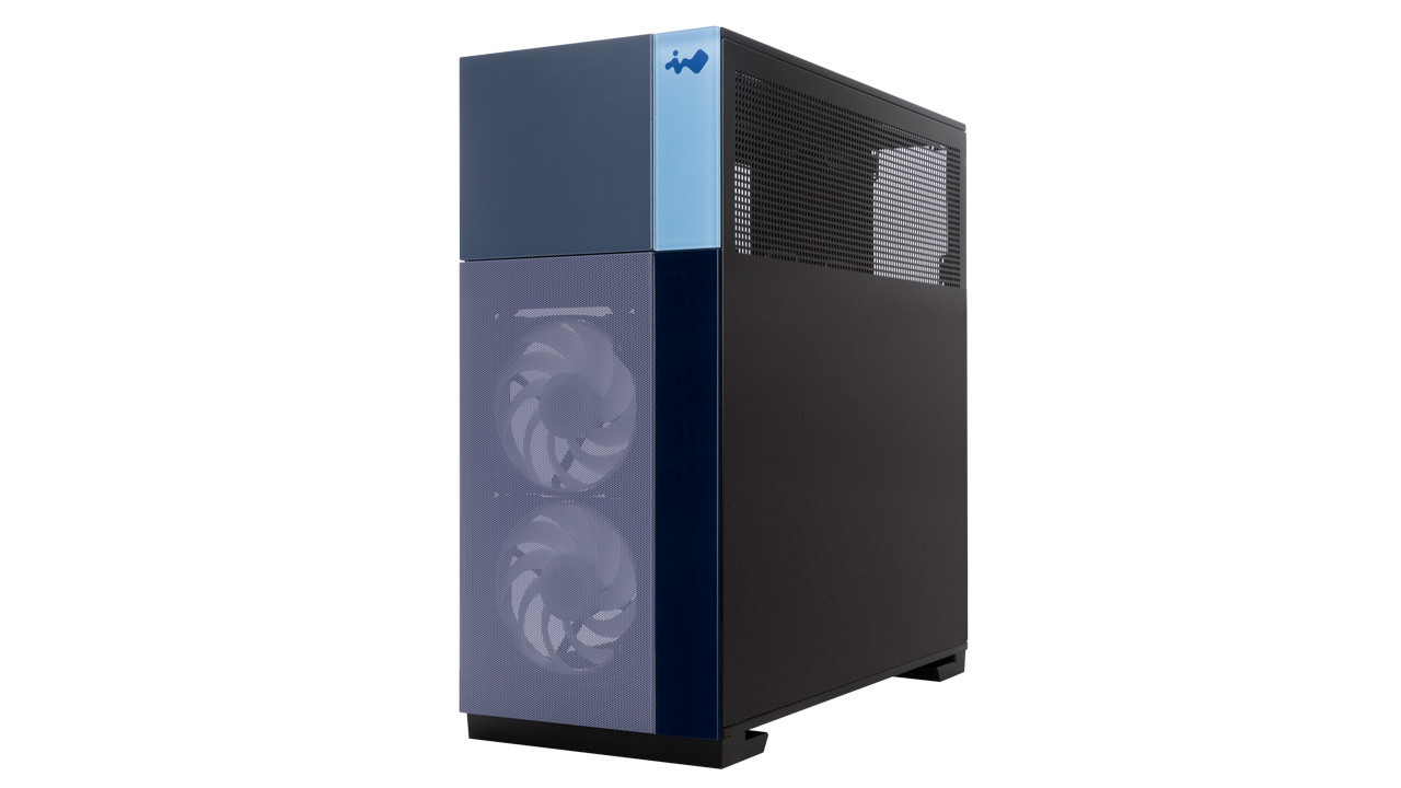 Gabinete In Win F5 Full Tower Eatx 3 Ventiladores Instalados Negro Iw-Cs-F5Blk-3An140