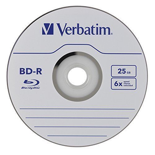 Bluray Bd-R Verbatim Campana Con 50 25Gb 6X Vb98172