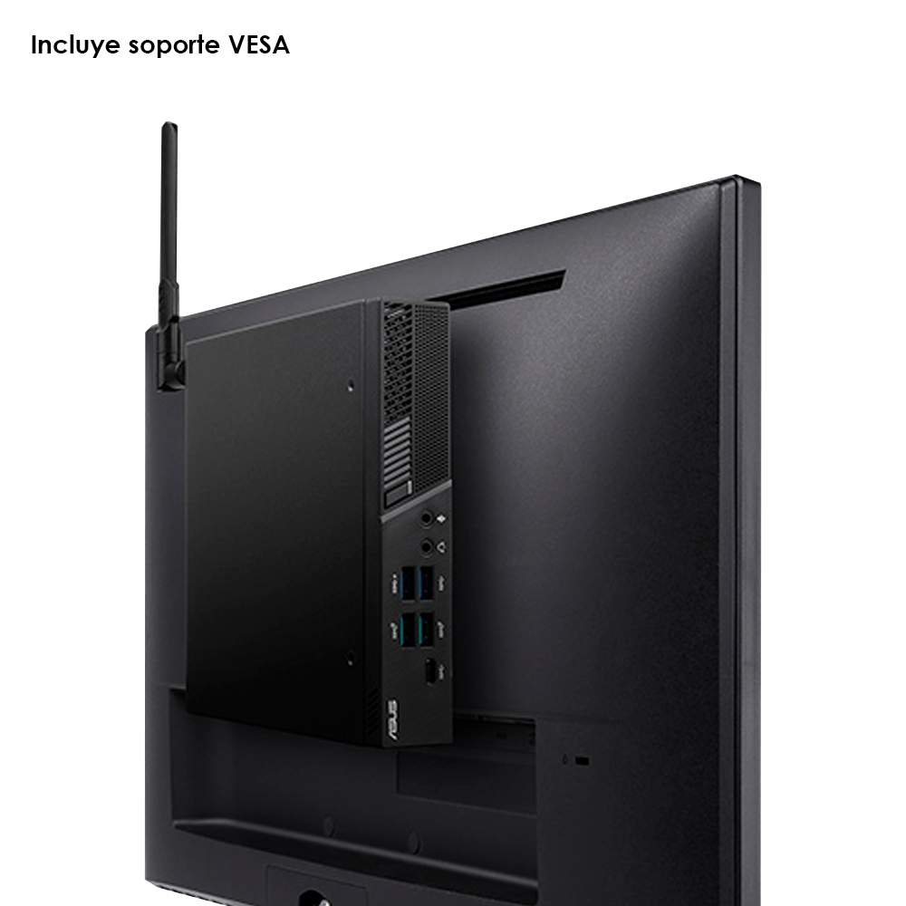 Computadora Mini Pc Asus Core I3 12Gb 500Gb Win 10Pro Monitor 19" Dell