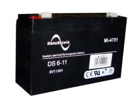 Bateria De Reemplazo Datashield Para Nobreak Negro 6V Mi-4751