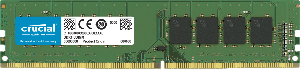 Memoria Ram Ddr4 Crucial (Ct8G4Dfra266) 8Gb 2666Mhz Cl19
