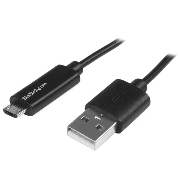 Startech Cable Micro Usb 1M Con Led Indicador Usb A - Usb C Usbaubl1M