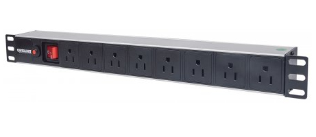 Pdu Intellinet Barra Multicontacto 8 Contactos Supresor Rack 713993