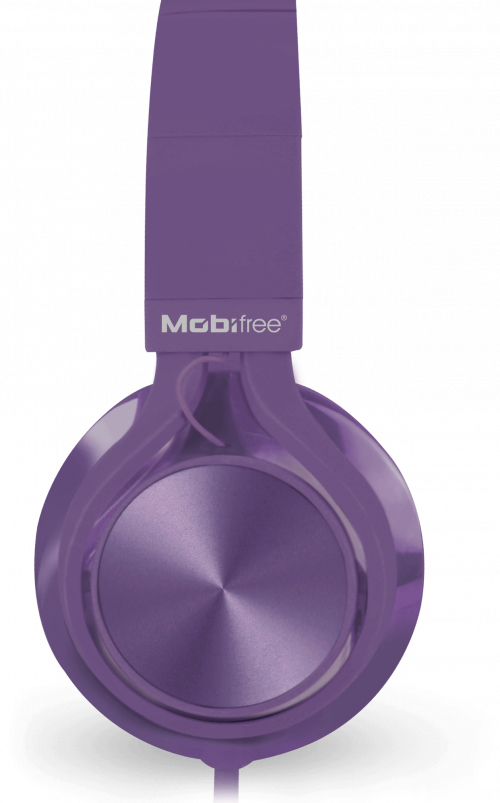 Audifonos Acteck In-Ear Con Microfono Metalicos Morado Mb-02014