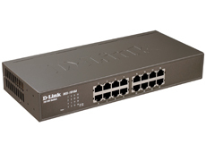 Switch D-Link Des-1016A 16 Ptos Escritorio Fast Ethernet (Plastico)