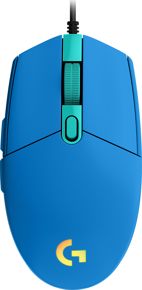 Mouse Gamer Logitech G203 Lightsync Rgb 8 000Dpi Usb Azul 910-005795
