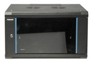 Gabinete De 19" Para Montaje En Pared, 12 U, Negro, Intellinet 203869