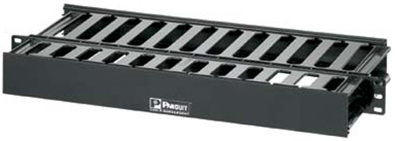 Organizador Doble Panduit Wmpse Color Negro