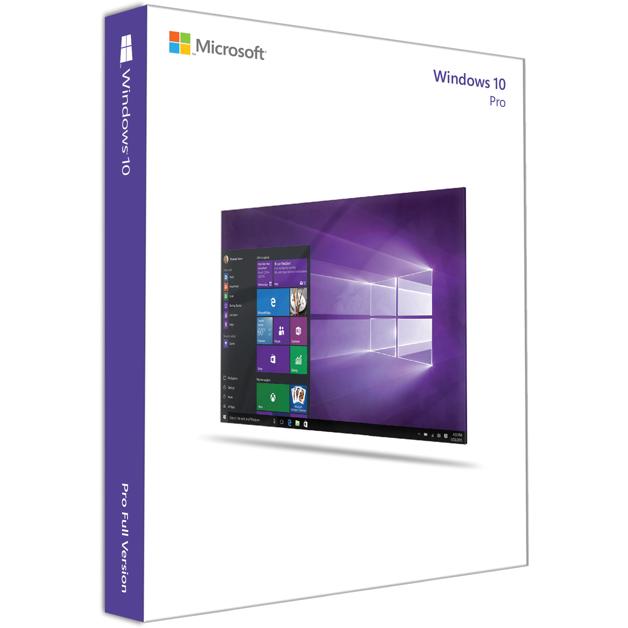 Windows 10 Pro De 64 Bits En Ingles Oem Dvd Fqc-08930