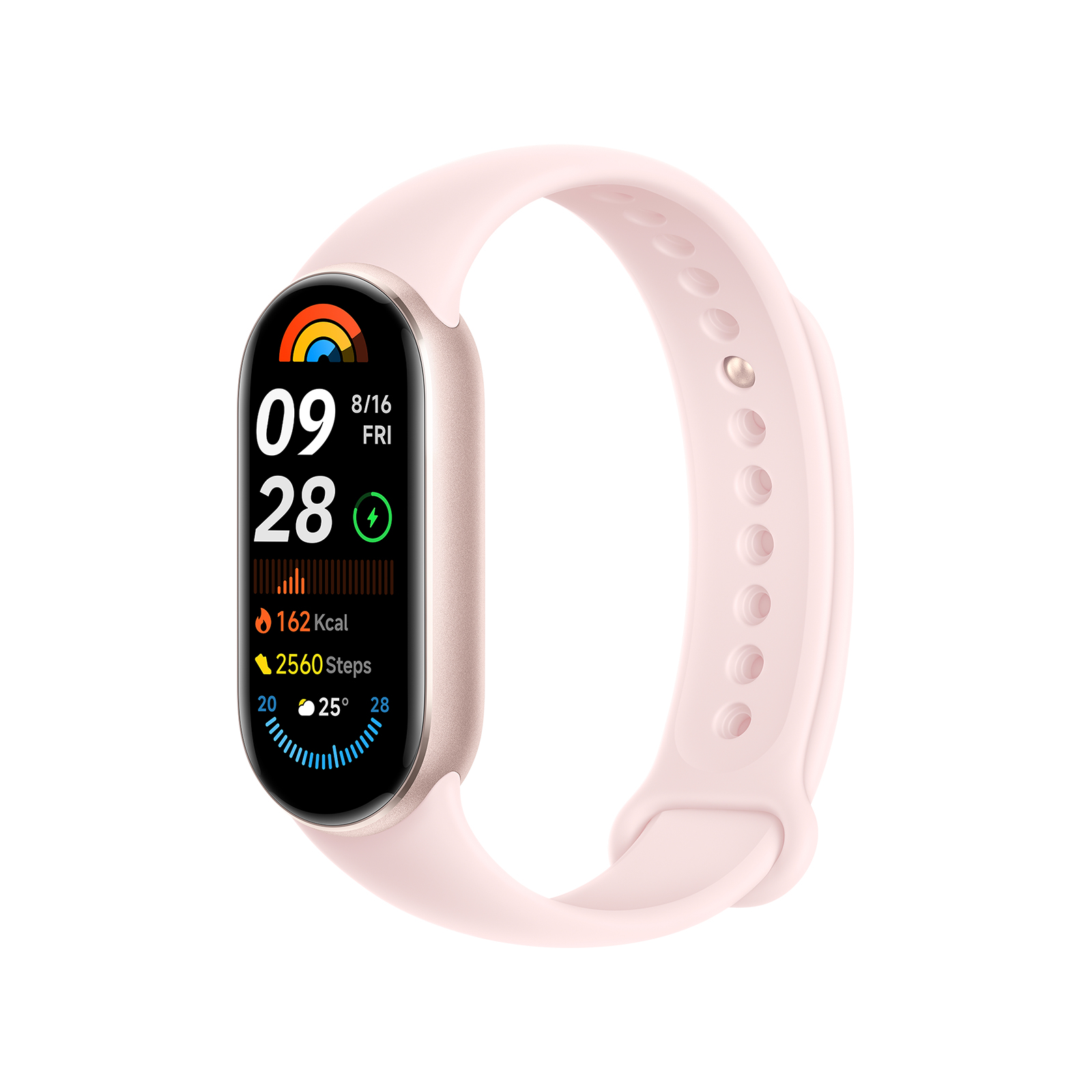 Smartwatch Xiaomi Mi Smart Band 9 1.62" Amoled Resistente Al Agua Bluetooth 5.4 Rosa 55461