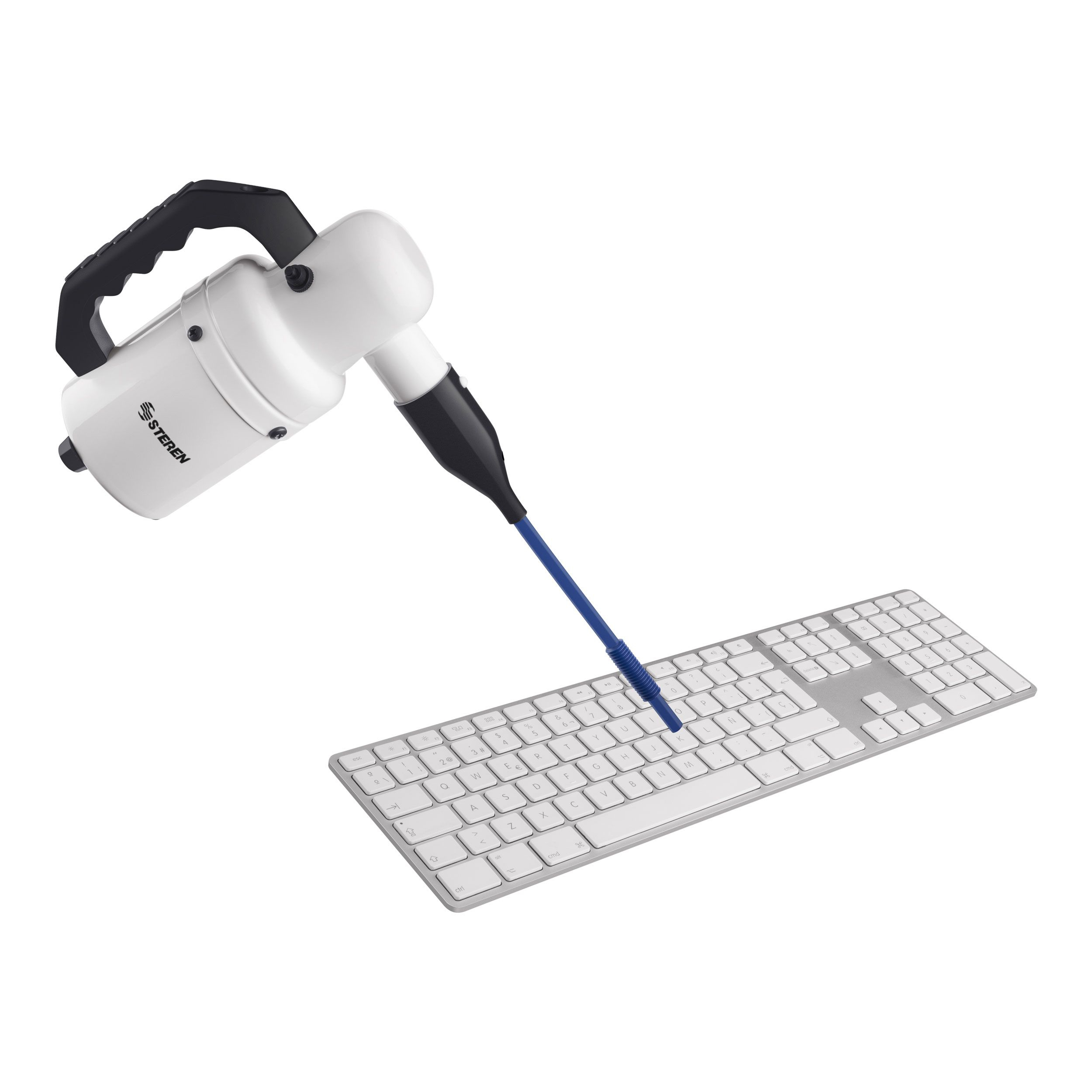 Pistola De Aire A Presión Steren Air-1000 Eléctrica Con Boquillas Intercambiables