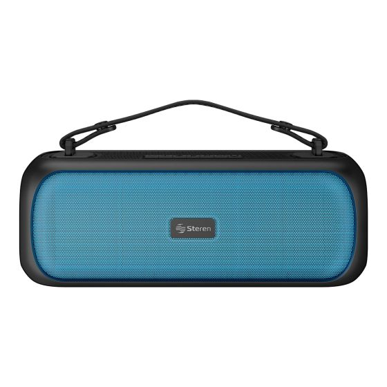 Bocina Portátil Steren Boom-140 15W Rms Bluetooth Tws Azul