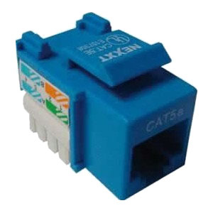 Jack Keystone Nexxt Rj-45 Modular Color Azul Aw110Nxt12