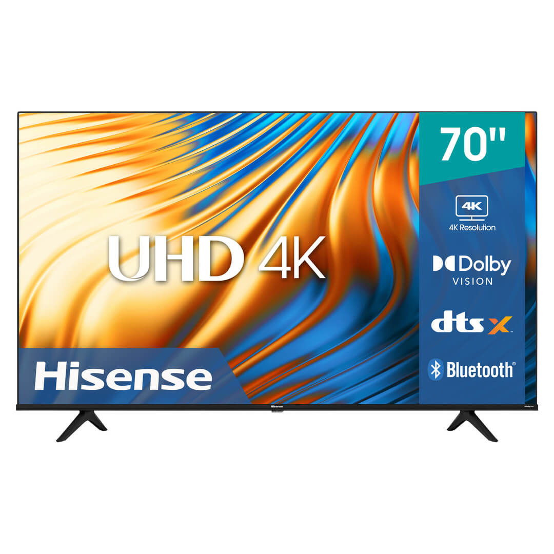 Smart Tv Hisense 70" 4K Uhd Google Tv Hdmi Usb Rj-45 70A6H
