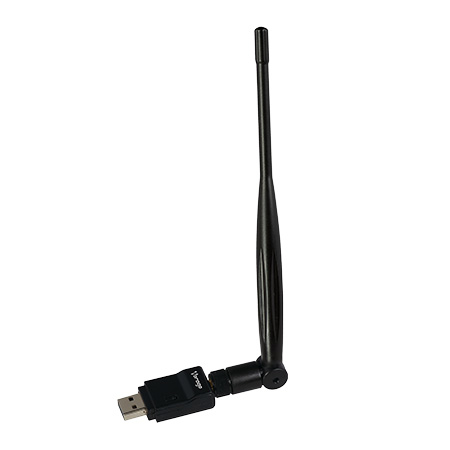 Adaptador Wifi Usb Antena Fija Vorago Nw-302 5Dbi/300Mbps/2.4Ghz