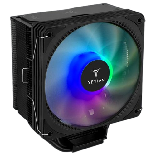 Disipador Cpu Yeyian Proact 120Ct Tower Cooler Rgb 120Mm 1800Rpm Negro Ytc-120Al-M1