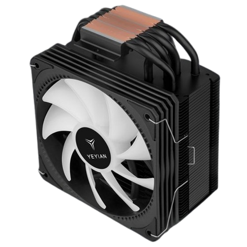 Disipador Cpu Yeyian Proact 120Ct Tower Cooler Rgb 120Mm 1800Rpm Negro Ytc-120Al-M1