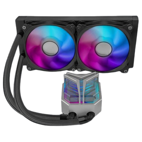 Enfriamiento Líquido Aio Yeyian Infinity Argb 240 2X 120Mm 2200Rpm Negro Ytd-240Al-M1