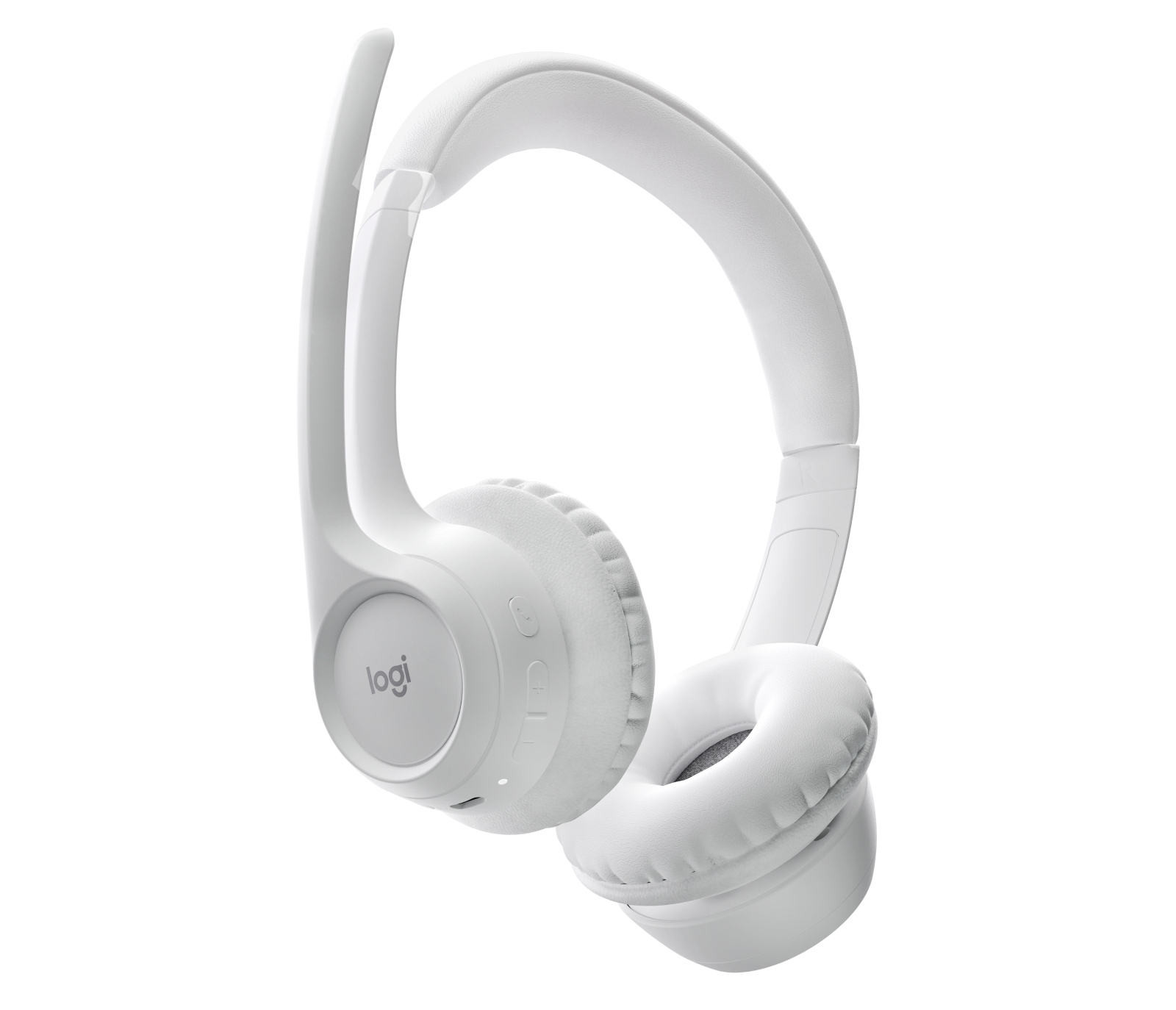 Diadema Logitech Con Micrófono Zone 300 Inalámbrico Bluetooth Usb-C Blanco 981-001416