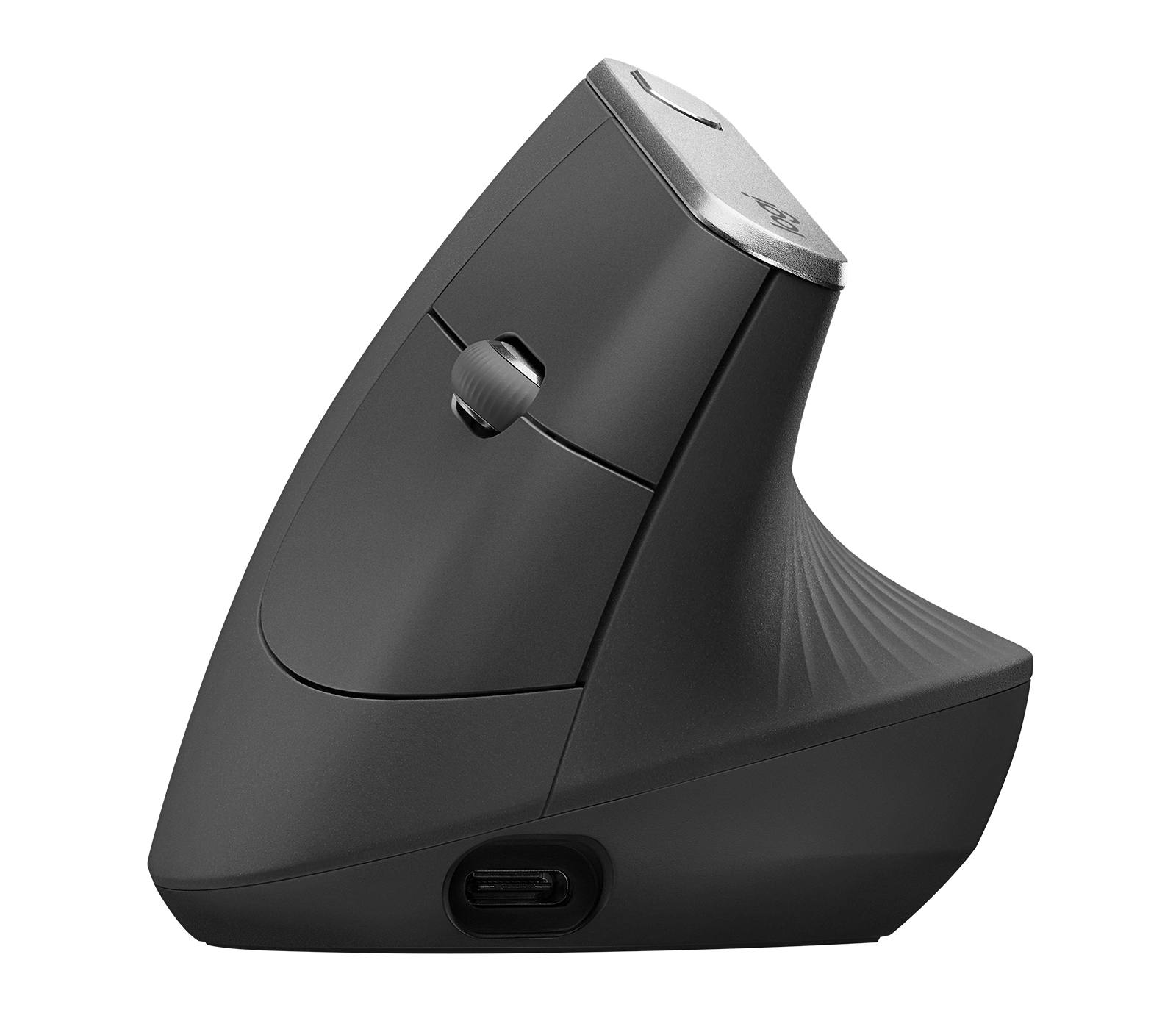 Mouse Ergonómico Logitech Mx Óptico 4 Botones 4000 Dpi Inalámbrico Bluetooth Grafito 910-005449