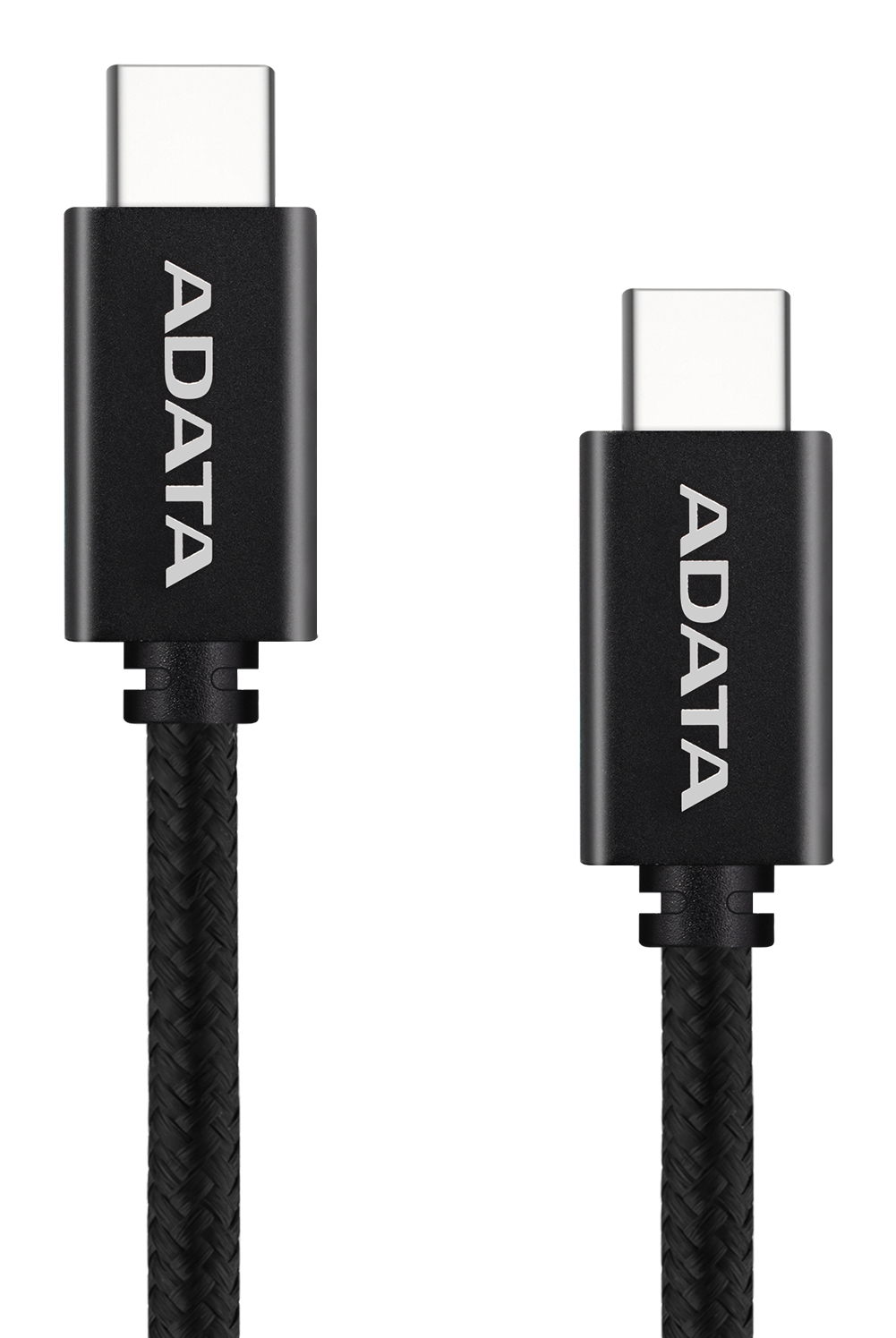 Cable Usb Adata Usb-C A Usb-C 2M Nailon Trenzado Negro Cacc-200Pn-Bk
