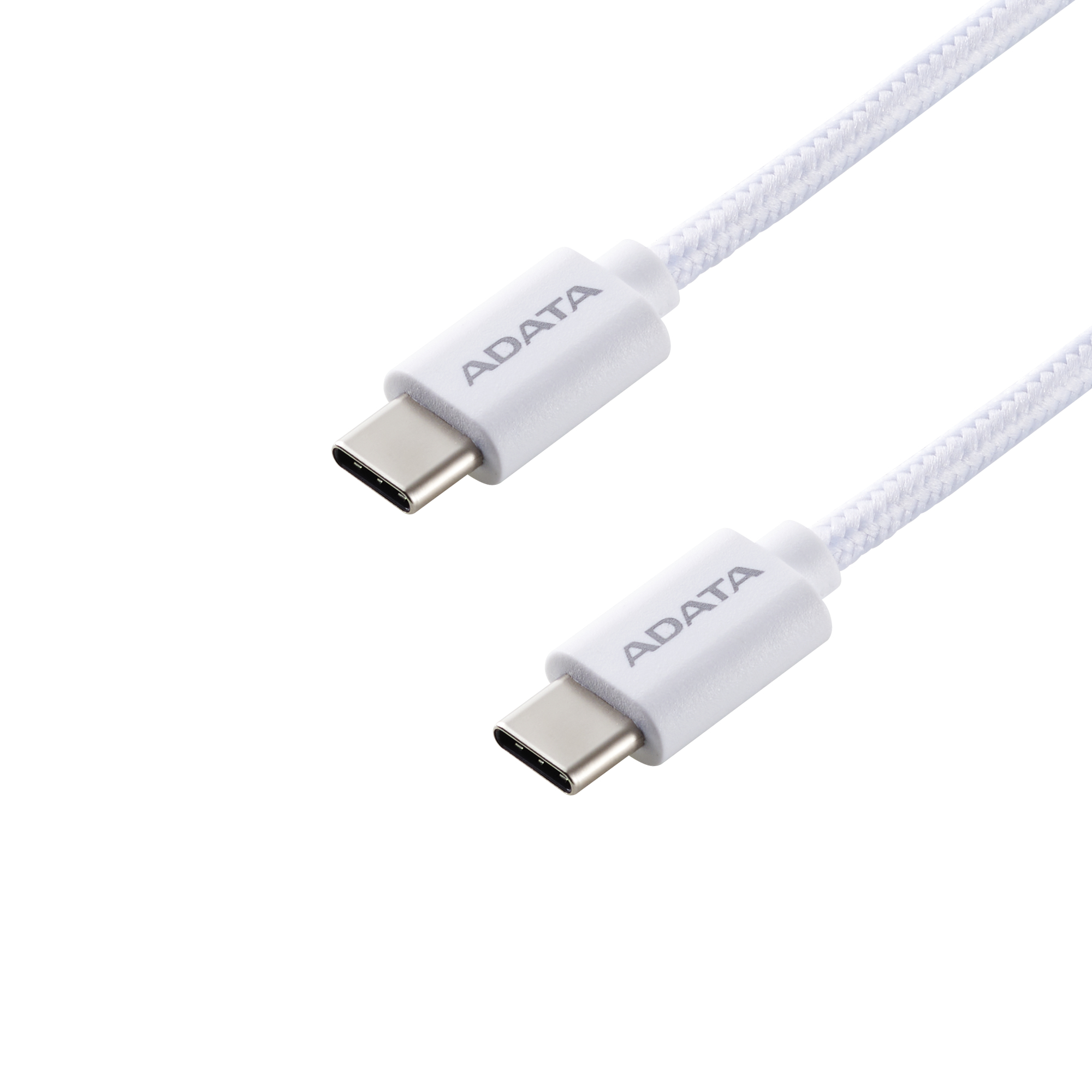 Cable Usb Adata Usb-C A Usb-C 2M Nailon Trenzado Blanco Cacc-200Pn-Wh