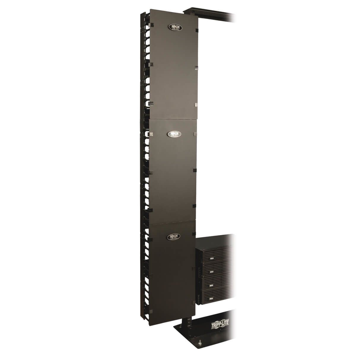 Organizador De Cable Vertical Tripp Lite By Eaton 30.48Cm Negro Srcablevrt12