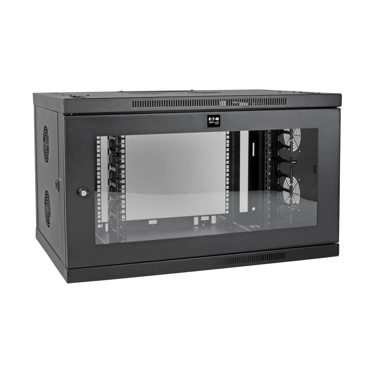 Gabinete Tripp Lite By Eaton Para Pared 9U Máximo 91Kg Negro Srw9Udpgvrt