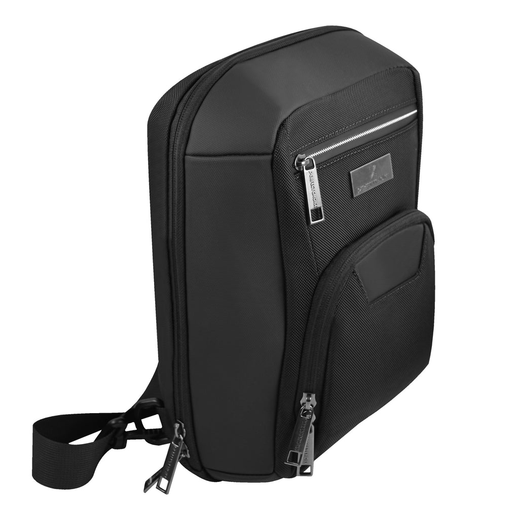 Bolso Cruzado Perfect Choice Silhouette 10.8" Negro Pc-085003