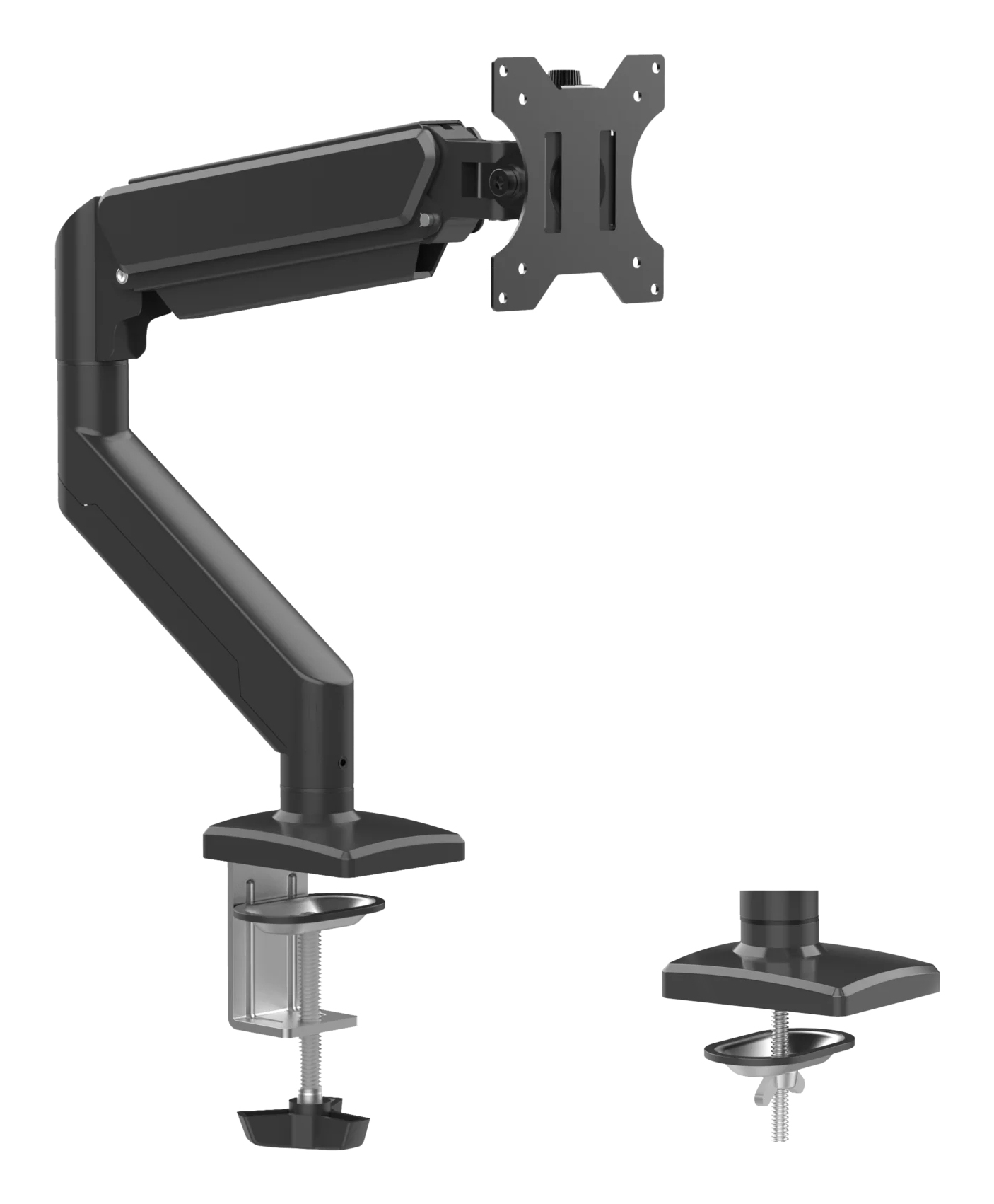 Soporte De Brazo Articulado Para Monitor Naceb Na-0212 10" A 32" Negro