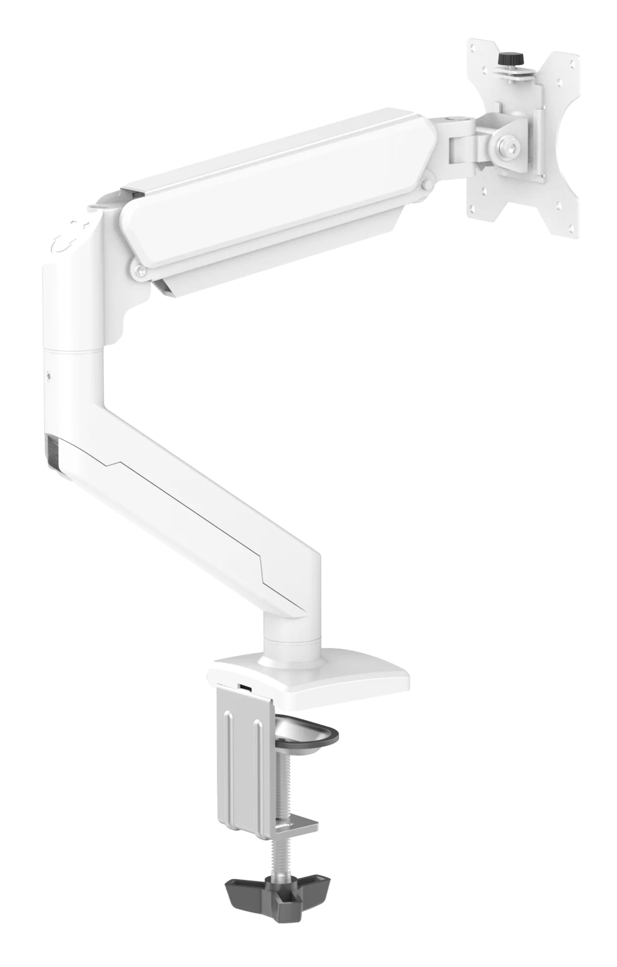 Soporte De Brazo Articulado Para Monitor Naceb Na-0213 10" A 32" Blanco
