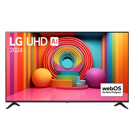 Smart Tv Lg 65Ut7570Pub 65" 4K Uhd Wifi Hdmi Usb Webos 24 Negro