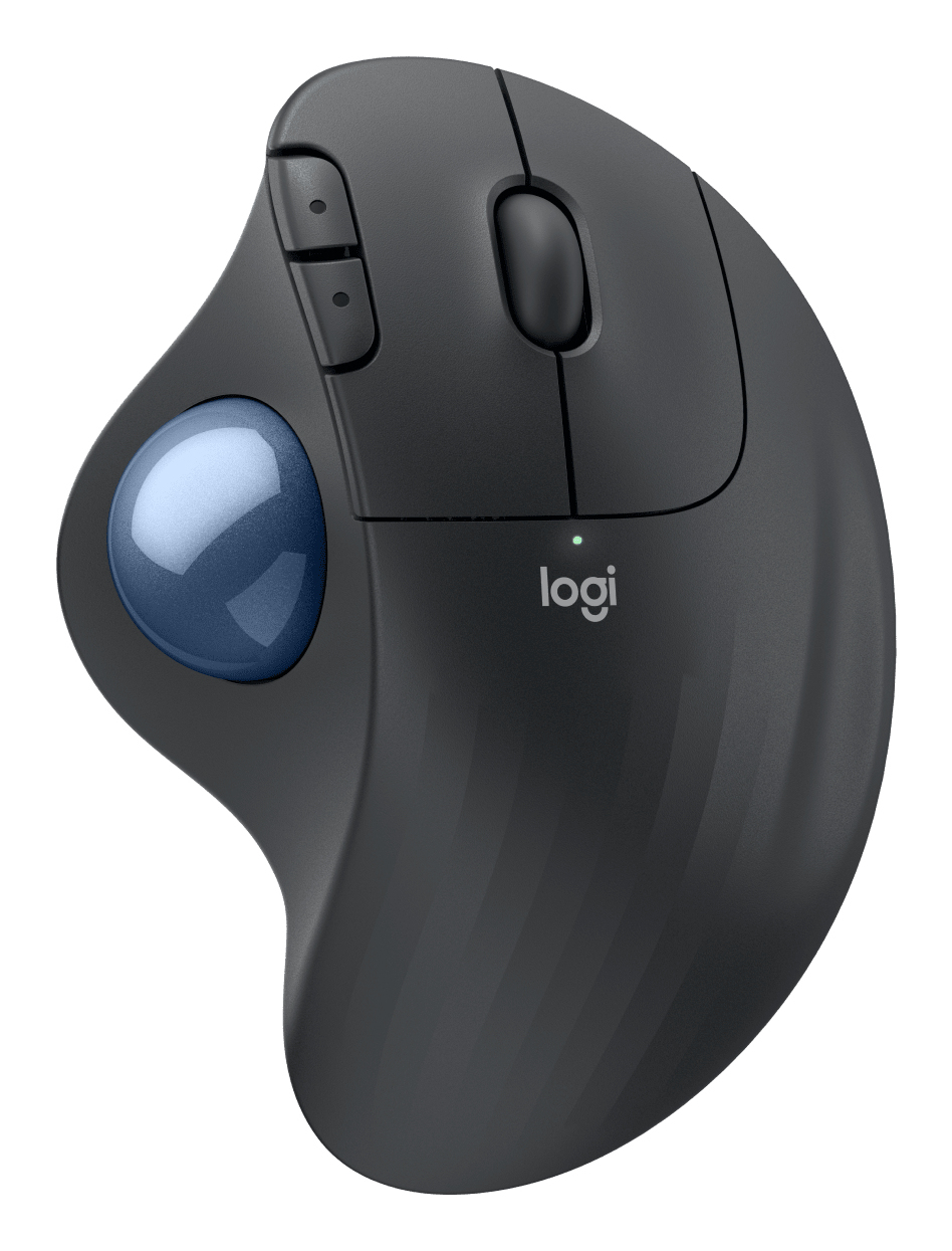 Mouse Logitech Ergo M575S 5 Botones 2000 Dpi Trackball Inalámbrico Rf Negro 910-007031