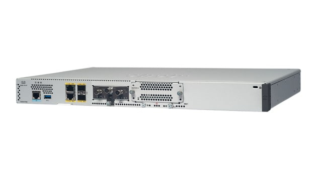Router Inalámbrico Cisco C8200-1N-4T 1Ru Con 1 Tarjeta Nim Y Un Puerto Ge Wan 4X Rj-45 Gris