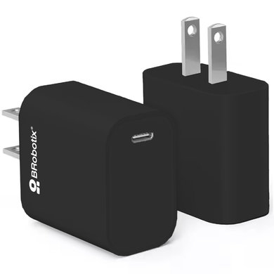 Cargador Carga Rápida Brobotix 20W Usb-C Negro 6006627