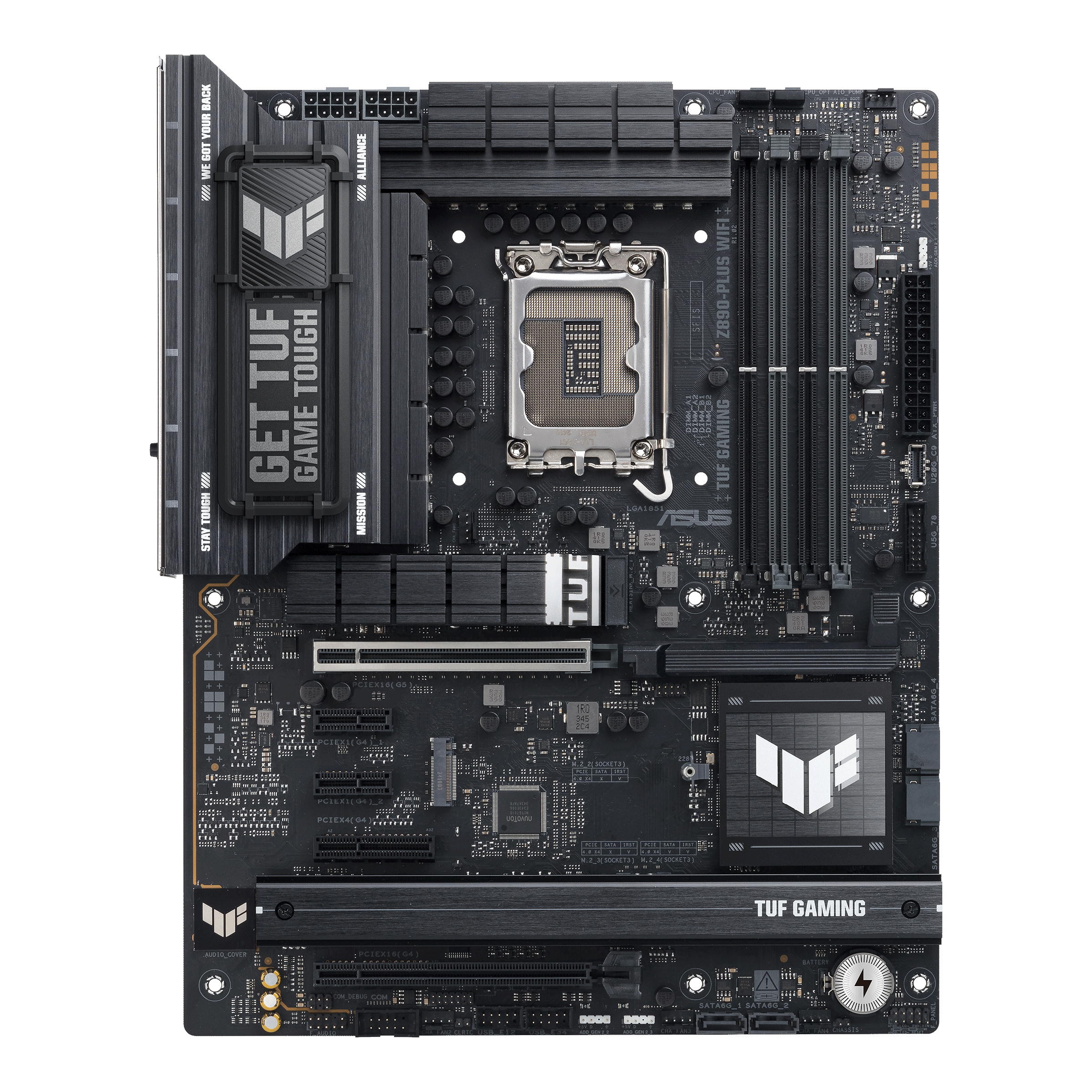 Tarjeta Madre Asus Tuf Gaming Z890-Plus Wifi Cpu Intel Z890 Lga 1851 Atx 90Mb1Iq0-M0Aay0