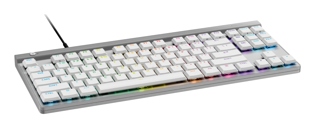 Teclado Logitech G515 Tkl Rgb Alámbrico Usb-A Inglés Blanco 920-012869