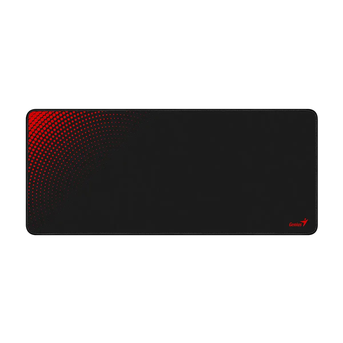 Mousepad Genius G-Pad 700S Base Antideslizante Superficie Lisa 300X700Mm Negro Con Rojo 31250021400