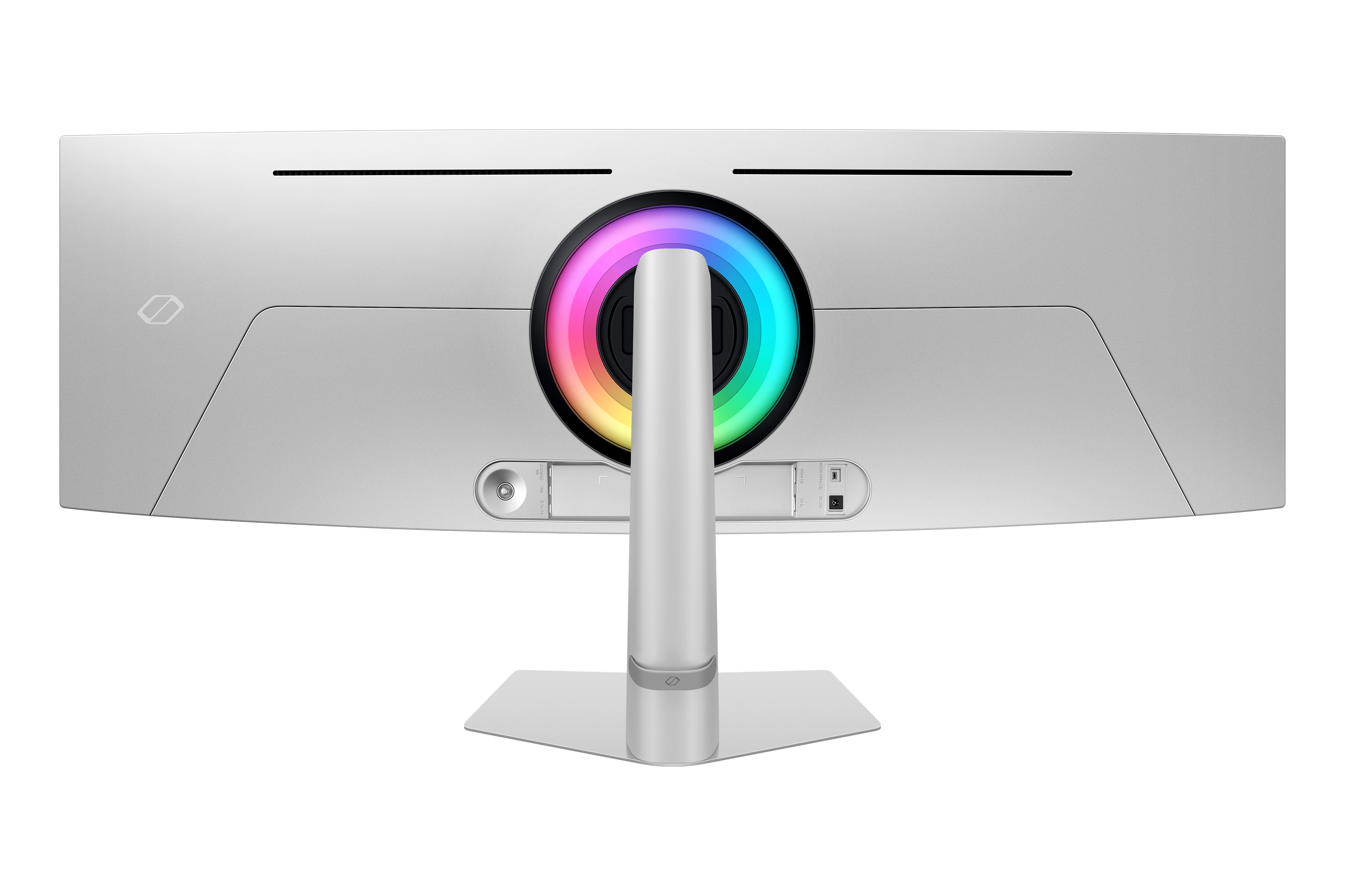 Monitor Gamer Curvo Samsung Odyssey G9 Oled 49" Dqhd 240Hz F.03Ms Reesync Hdmi Blanco Ls49Cg930Slxzx