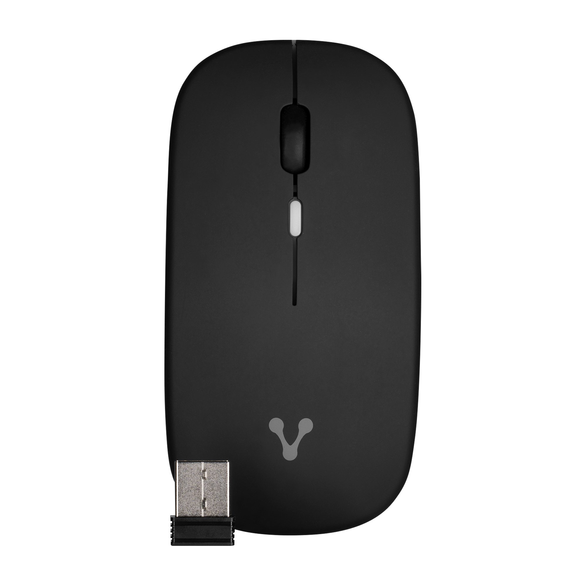 Mouse Inalámbrico Vorago Mo-307 4 Botones 1600Dpi 2.4Ghz Recargable Usb-C